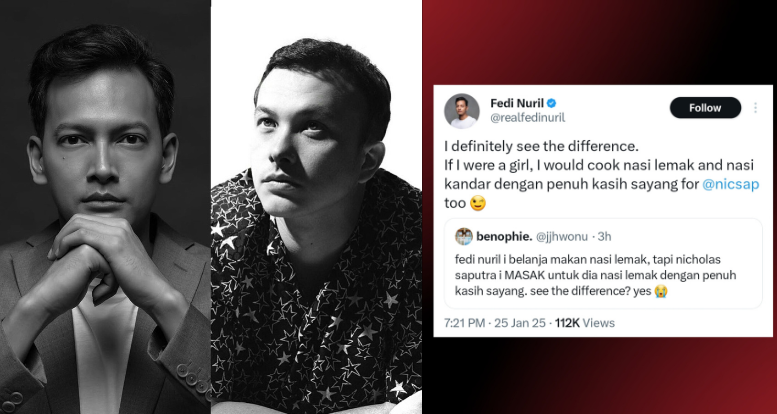 Fedi Nuril Canda Tanggapi Perbandingan dengan Nicholas Saputra